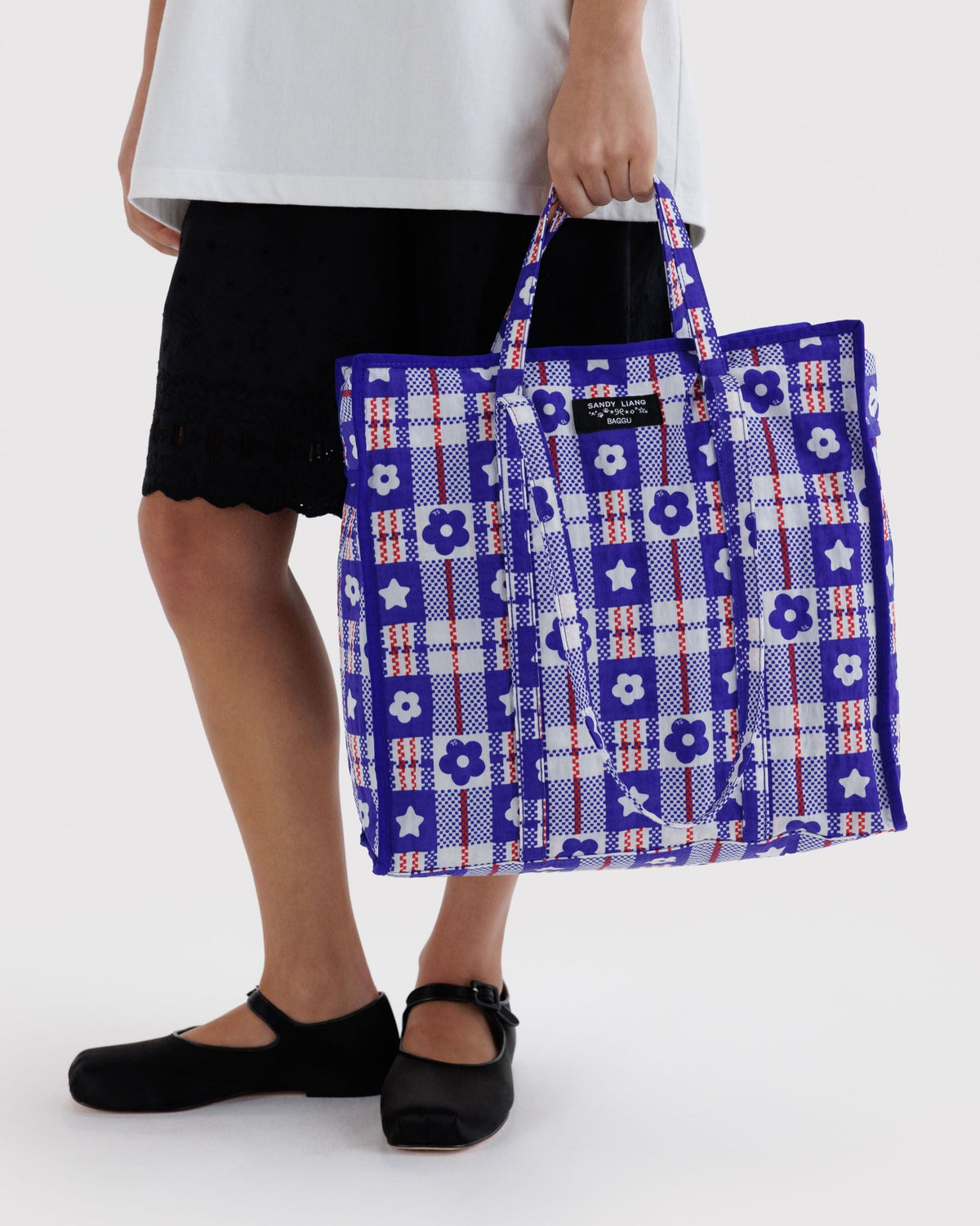 LARGE NYLON MARKET BAG