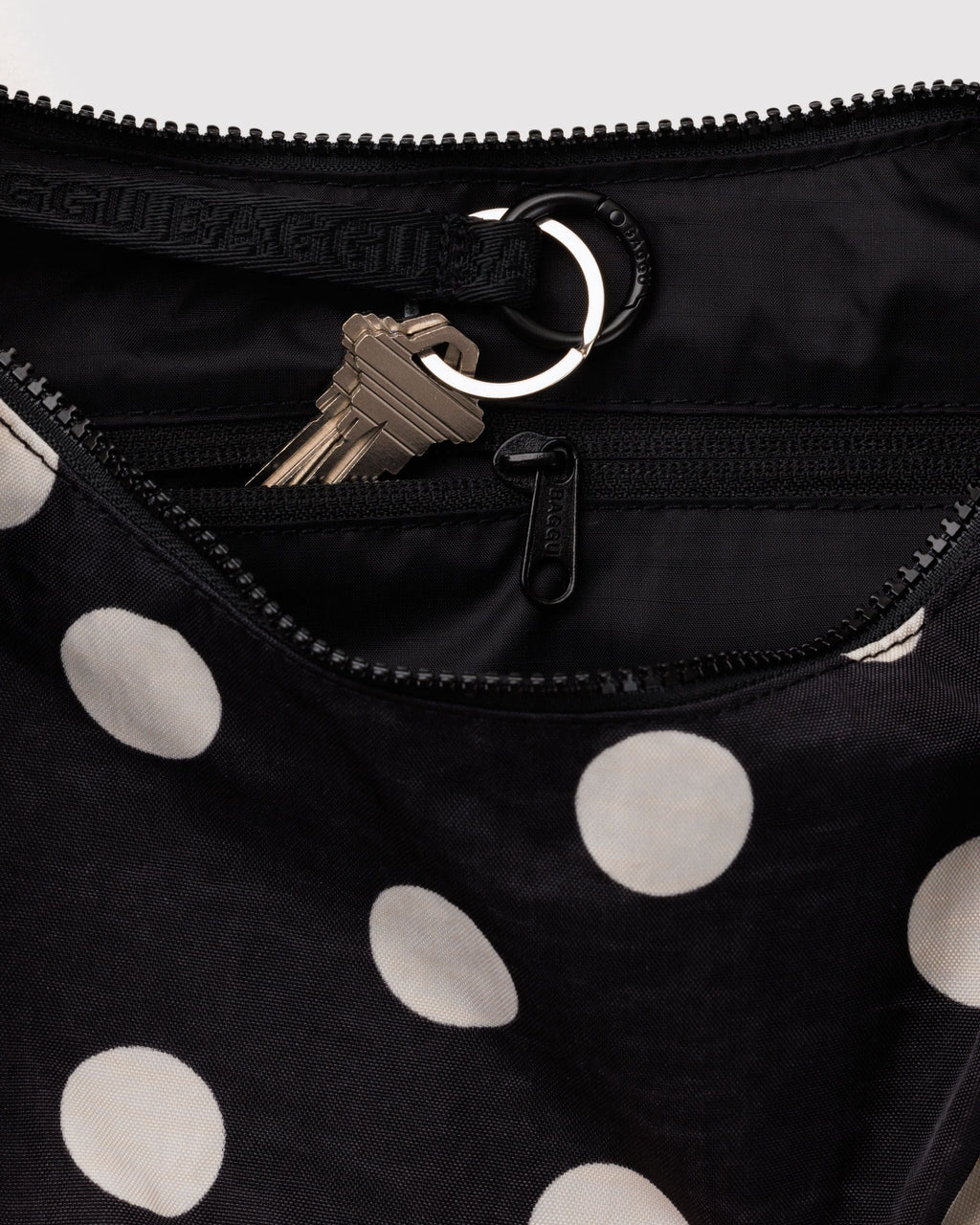 MEDIUM NYLON CRESCENT BAG