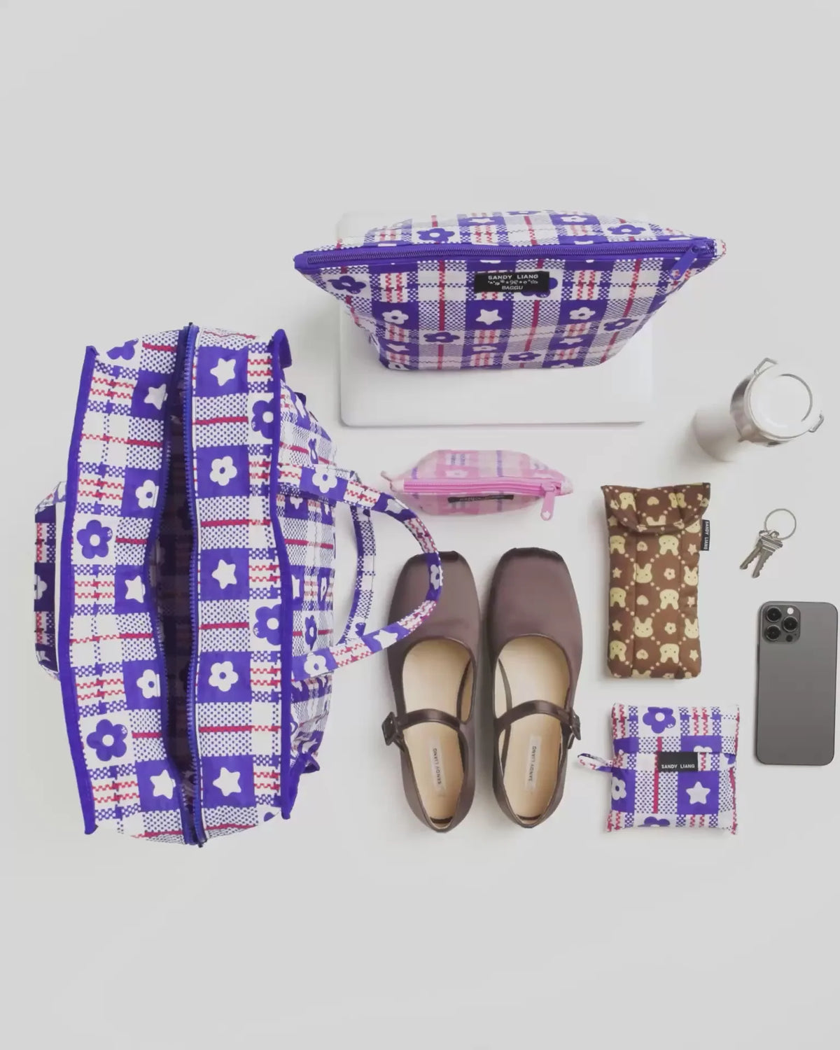 LARGE NYLON MARKET BAG