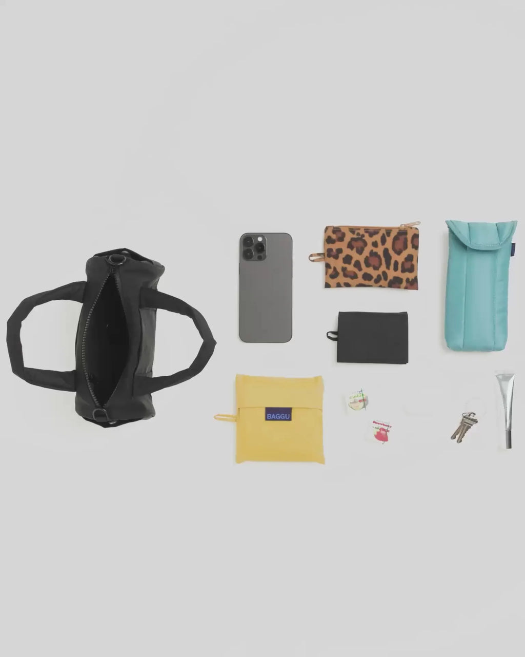 SMALL NYLON DUFFLE BAG