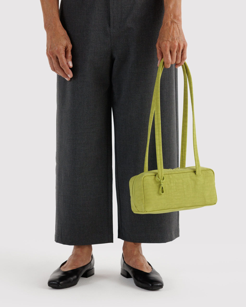 SMALL NYLON BOWLER BAG